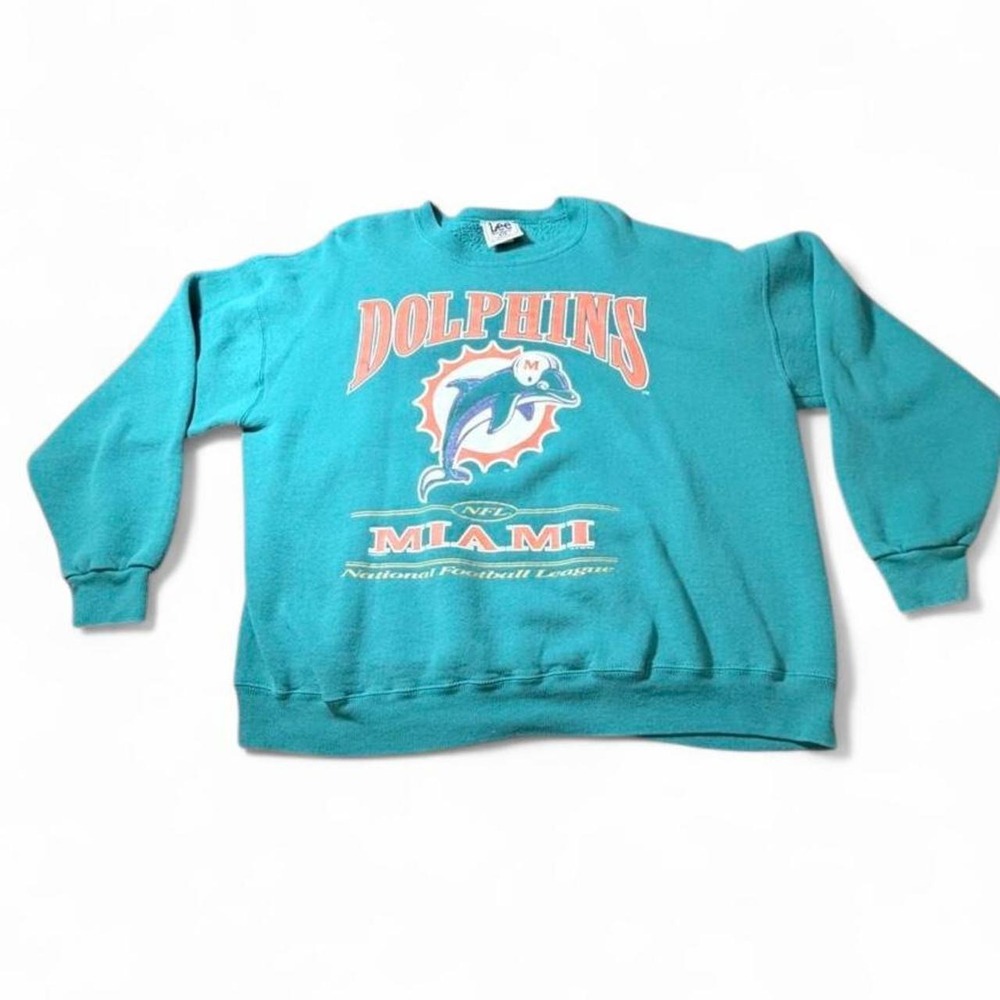 0214 Vintage Miami Dolphins Sweatshirt